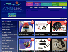 Tablet Screenshot of marinedepo.com